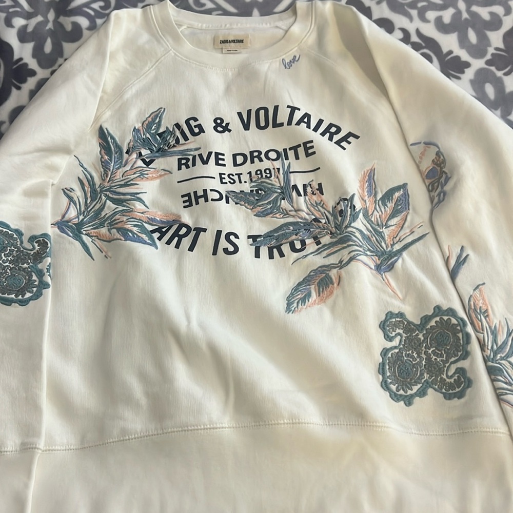 Zadig $ Voltaire large size sweater